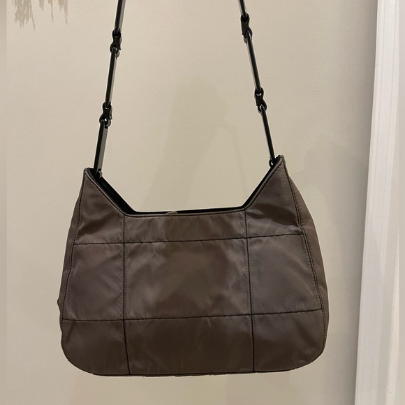 Prada Tessuto Nylon Shoulder Bag in Gunmetal | Authentic | Excellent Condition - Picture 7 of 11